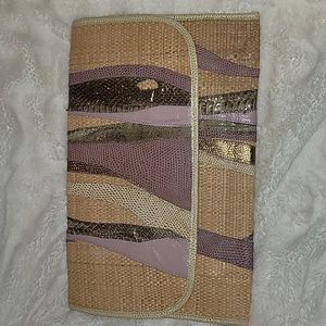 Carlos Falchi Snakeskin Shoulder bag